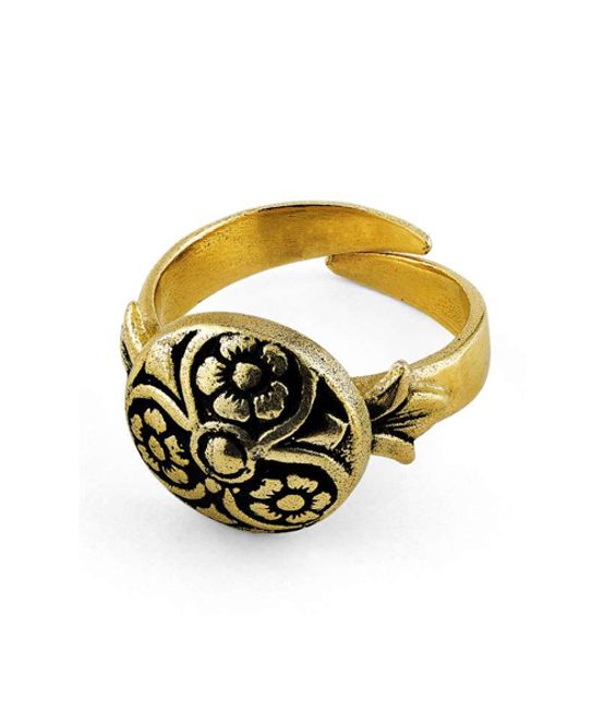 Hovedbilde Løken ring 'Knapp'