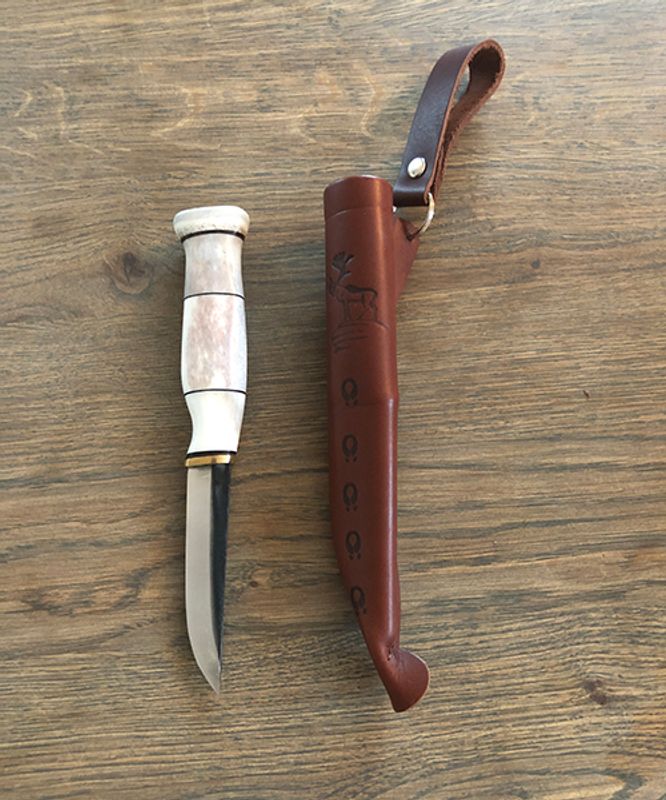 Turkniv med reinsdyrskaft