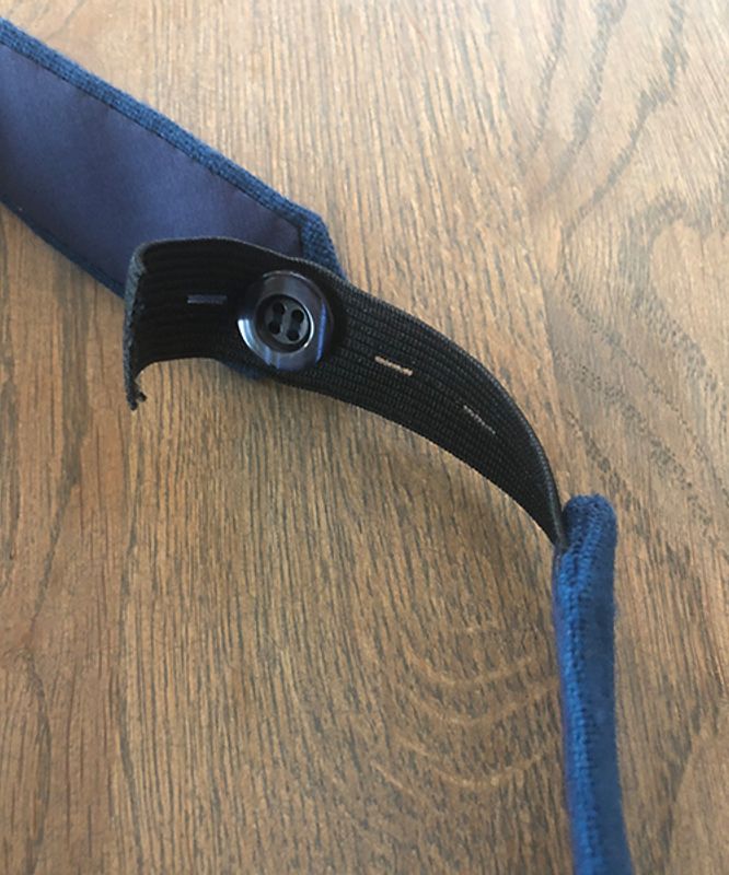 Hårbånd Ringerike blå