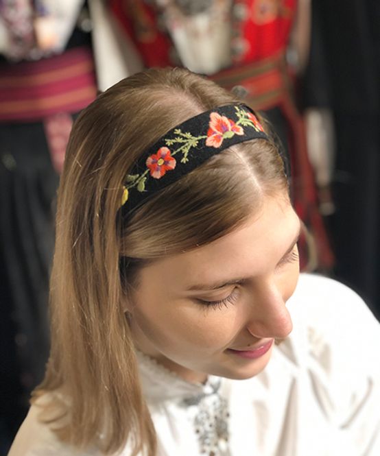 Hovedbilde Hårbånd Graffer svart