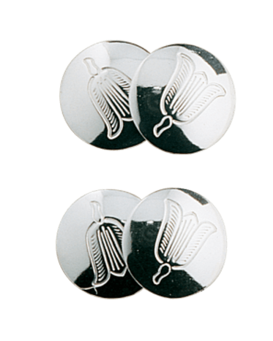 Hovedbilde mansj.knappar gravert, ...