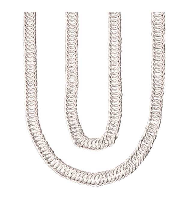 Hovedbilde breikjede, kvit