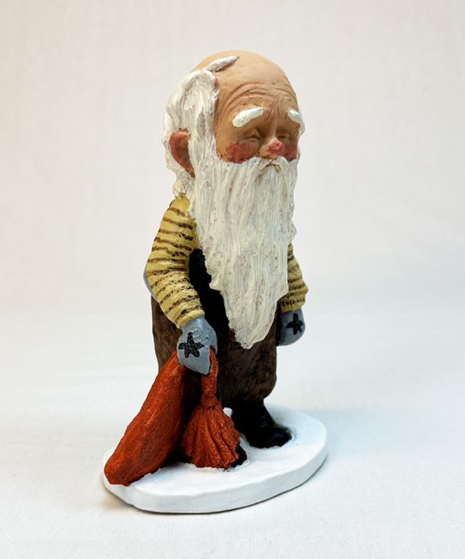 Midthun-nisse med lue