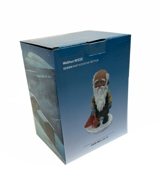 Midthun-nisse med lue
