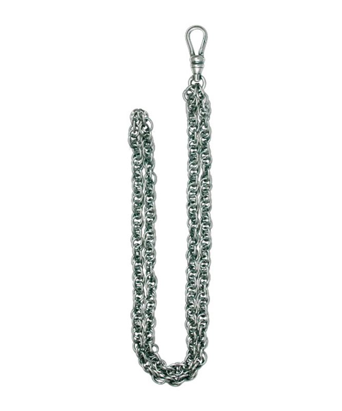 Nøkkelkjede cordel med karabinlås 40 cm, oksidert